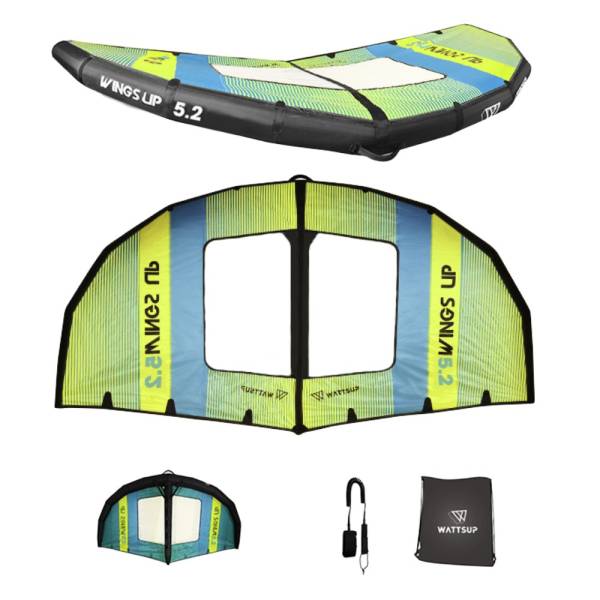 WATTSUP WING Sail Kite Surf Foil Segel aufblasbar Windsegel SUP Flügel Accessories