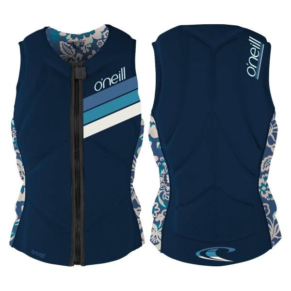 O'Neill Wms Slasher Comp Vest Damen Wakeboard Weste Protektor Neopren Christina
