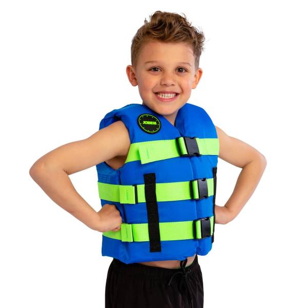 Jobe Nylon Life Vest Youth Kinder Schwimmweste Schwimmhilfe Blue