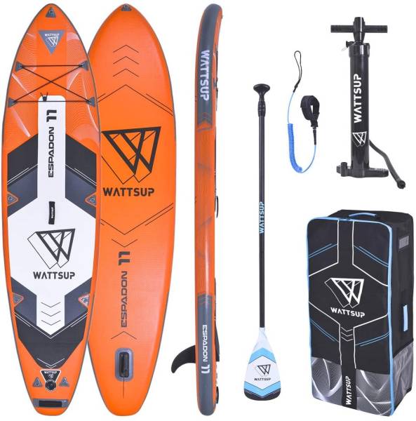 WattSUP SUP Board Stand Up Paddle Surf-Board Paddel ISUP aufblasbar ISUP