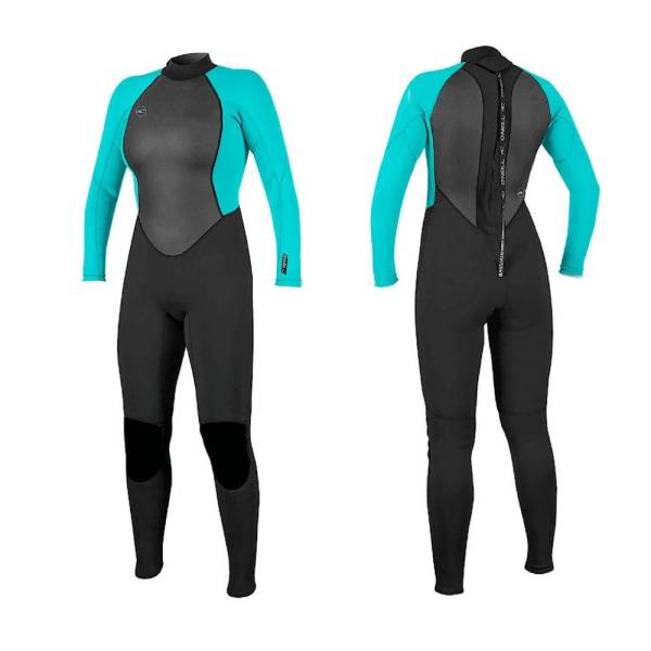 O'NEILL WMS REACTOR-2 3/2 Back Zip Damen FullSuit Spring Neoprenanzug Wetsuit Türkis