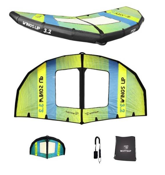 WATTSUP WING Sail Kite Surf Foil Segel aufblasbar Windsegel SUP Flügel Accessories
