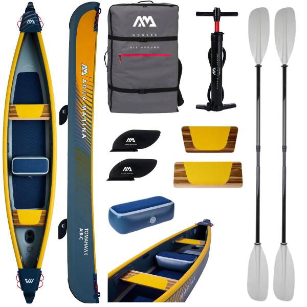 Aqua Marina TOMAHAWK AIR-C 3 Personen Kajak inflatable Kanau Tourenkajak 478cm