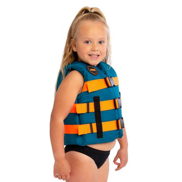 Jobe Nylon Life Vest Youth Kinder Schwimmweste Schwimmhilfe Teal