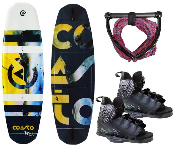 COASTO Topaz 140 Package Wakeboard Flex Hantel mit Bindung 39-46