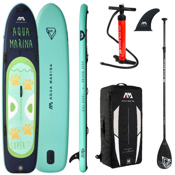 Aqua Marina Inflatable Super Trip Family SUP Stand Up Paddle Board Surf ISUP SET