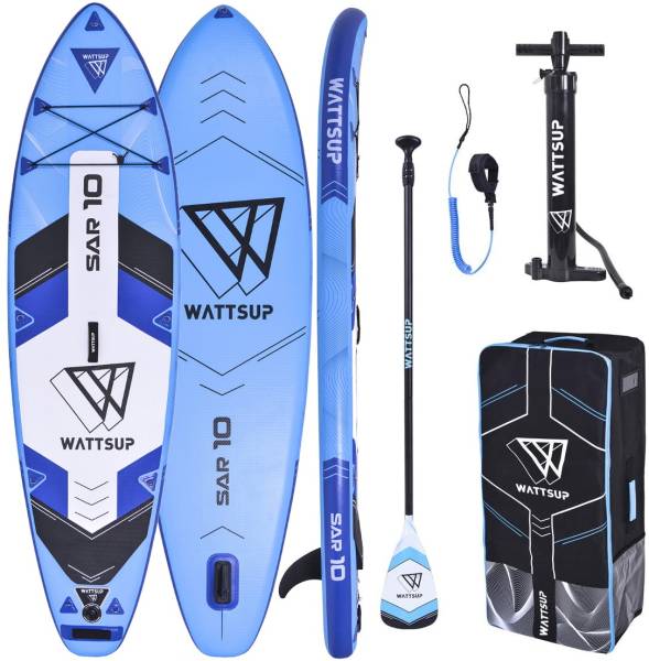 WattSUP SUP Board Stand Up Paddle Surf-Board Paddel ISUP aufblasbar ISUP