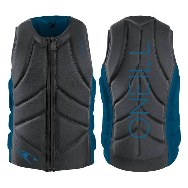 O'Neill Slasher Comp Vest Herren Wakeboard Weste Protektor Neopren ultra blue