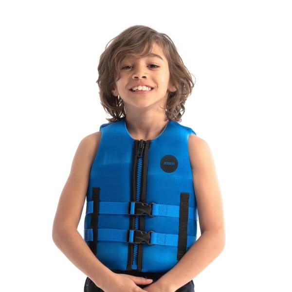 JOBE Neopren Vest Kids Neo Vest Kinder Schwimmweste Neoprenwest blue