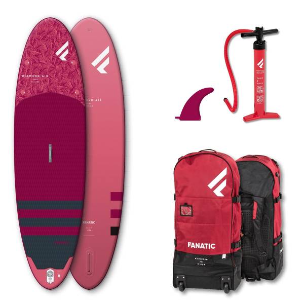 FANATIC DIAMOND AIR Stand up Paddle Board, SUP Surfbrett, Surf-Board, Set aufblasbar